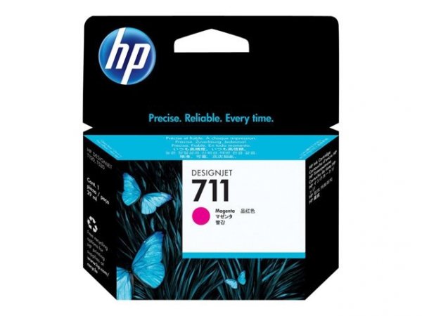 Tusz HP 711 29-ml Magenta Ink Cartridge (CZ131A) do HP T520