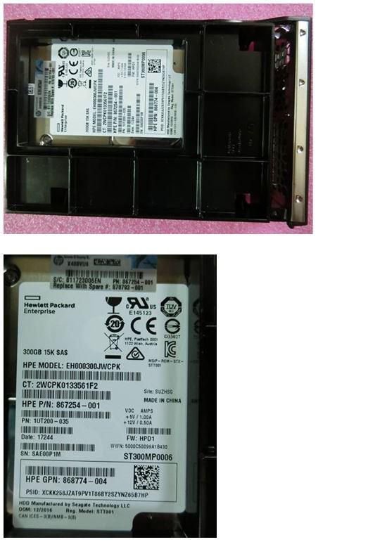 Hewlett Packard Enterprise HD 300GB 12G 15K LFF SAS ENT LPC