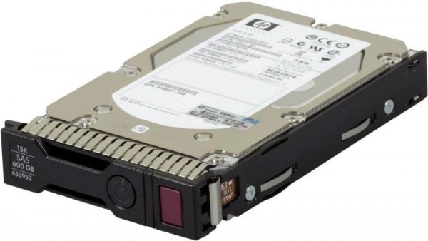 Hewlett Packard Enterprise 600Gb SAS 15.00Rpm 3.5I nch **Refurbished** HP 600GB 6G SAS 15K rpm LFF (3.5-inch) SC Ent