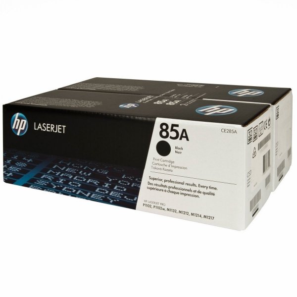 Toner HP 85A Toner/Black Cartridge dualpack (do LJ Pro P1102 P1102w M1132 M1212nf) [CE285A]