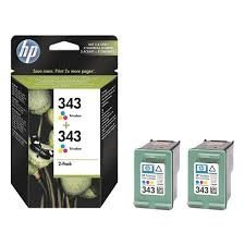 HP Atrament No 343 Ink Cart/3c with Vivera Ink2pk