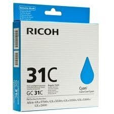 Ricoh Atrament/cyan GC31C 1920sh f GX e3300N
