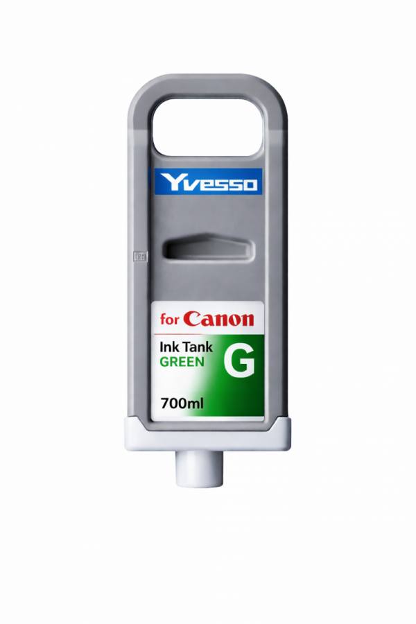 Tusz zamiennik Yvesso do Canon PFI-706G (PFI706G) Green 700ml do iPF8300 / iPF8400 / ipf9400