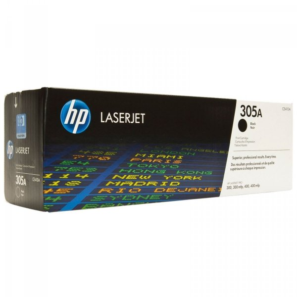 Toner HP Toner/305A Black LaserJet TonerCart 9 (CE410A)