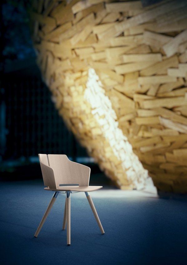 krzesło recepcyjne Prima Luxy Italy Biurokoncept