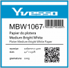 Papier w roli do plotera Yvesso Medium Brightwhite 1067x40m 100g MBW1067