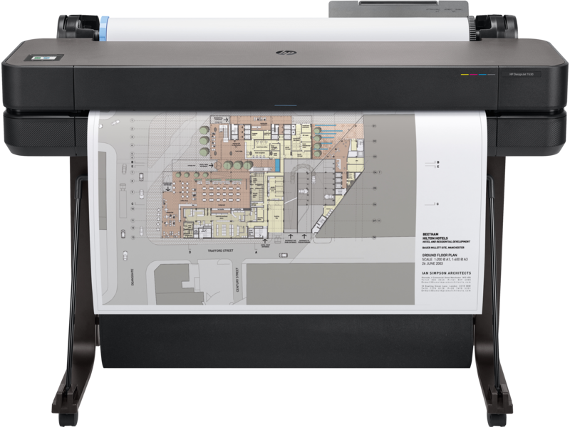 Ploter HP DesignJet T630 36″ (5HB11D) + Promo HP