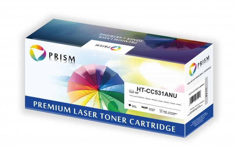 PRISM HP Toner nr 304A CC531A Cy 2,8k CE411A^CF381A^CRG 718 100% new