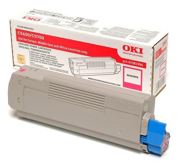 OKI Toner C5600^5700    Magenta (2k)