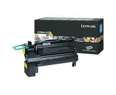 Lexmark Toner C792^X792 żółty 6k C792A1YG