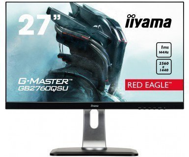 IIYAMA Monitor 27 GB2760QSU-B1 TN,WQHD,HDMI,DP,USB,144Hz,ETE.