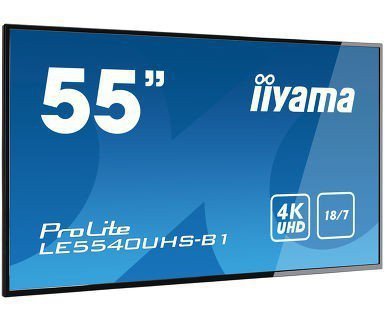IIYAMA Monitor 55 LE5540UHS-B1 4K, 18^7, AMVA3, LAN, HDMI