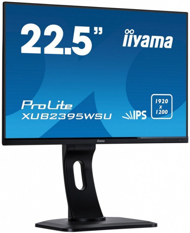 IIYAMA Monitor 22.5 XUB2395WSU-B1 IPS,PIVOT,1920x1200,DP,HDMI