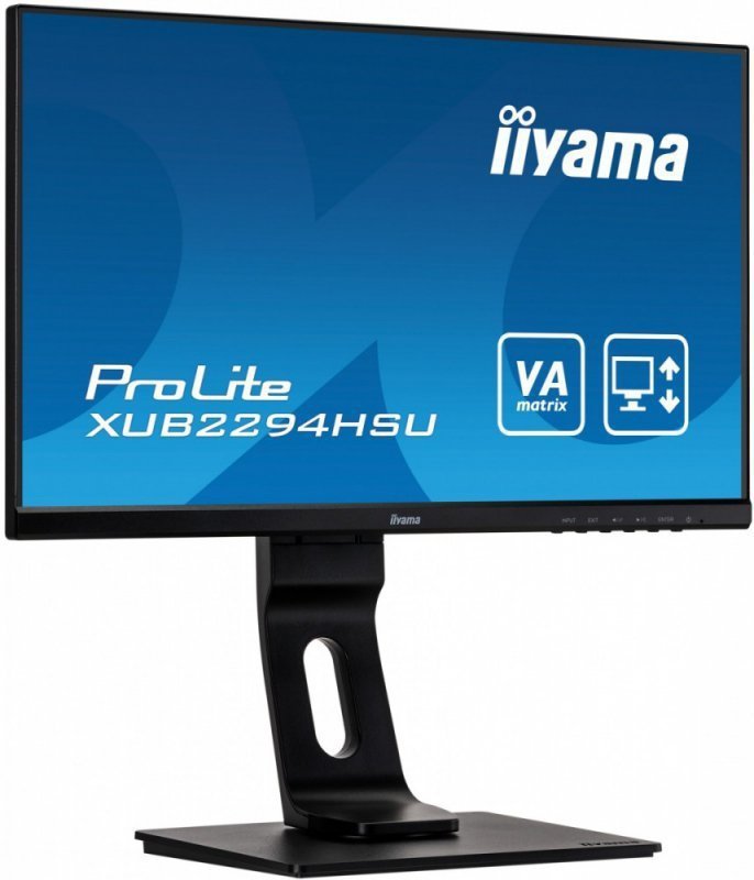 IIYAMA Monitor 21,5 XUB2294HSU- VA,FLHD,HDMI,DP,VGA,USB