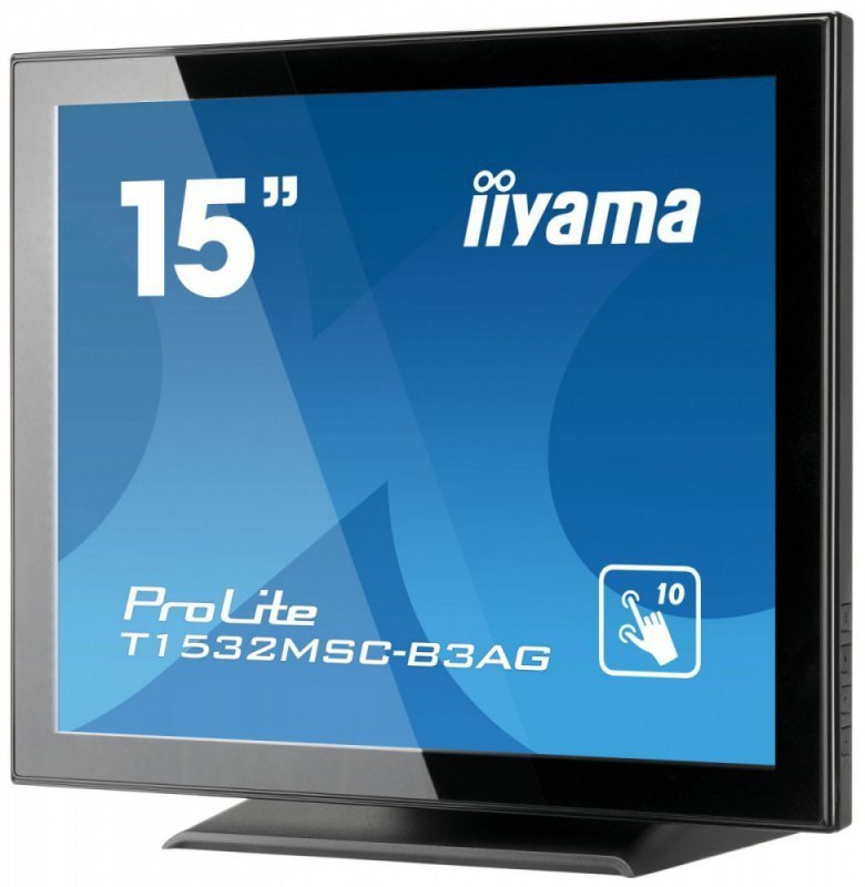IIYAMA Monitor 15 T1532MSC-B5X pojemnościowy 10pkt IP54 HDMI DP