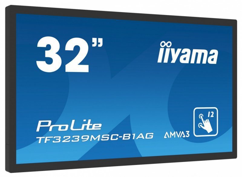 IIYAMA Monitor 32 cale TF3239MSC-B1AG,AMVA,HDMIx2,DP,RJ45,IP54,24^7,POJ.12p