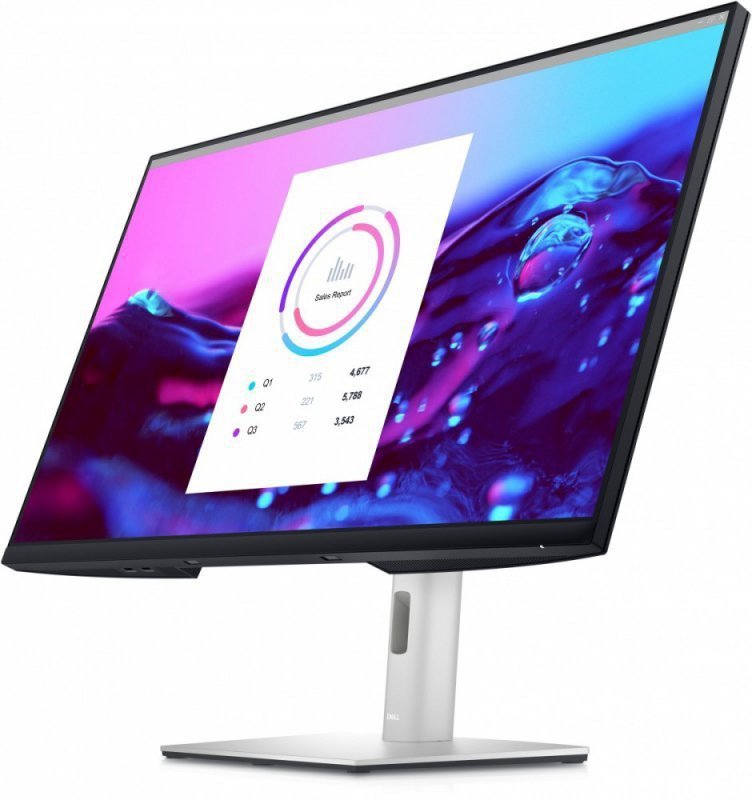 Dell Monitor P3222QE 32 cale IPS LED 4K (3840x2160)^16:9^HDMI^DP^USB-C^4xUSB 3.2^RJ45^3 AES