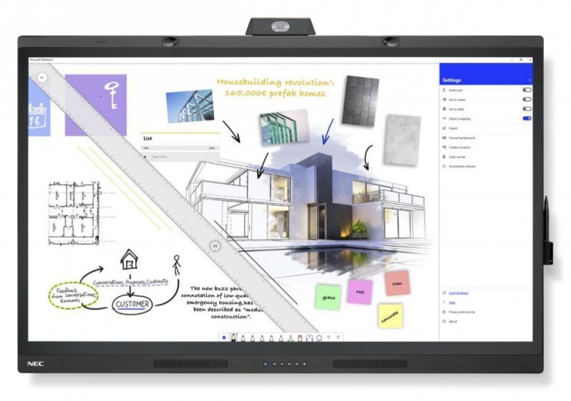 NEC Monitor wielkoformatowy 55 cali MultiSync WD551 UHD 400cd^m2 USB-C