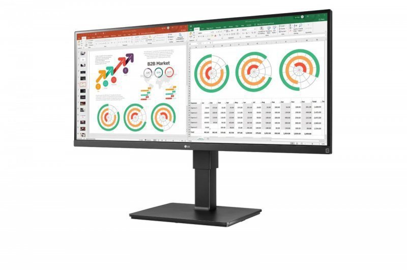 LG Electronics Monitor 34 cale 34BN770-B UltraWide QHD IPS HDR10