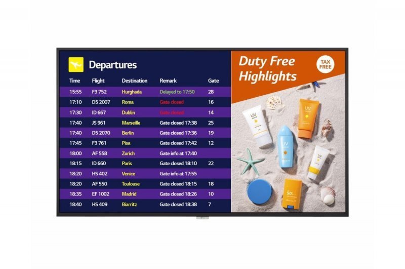 LG Electronics Monitor 65UH7F-H 65 UHD IPS 700cd^m2 24^7