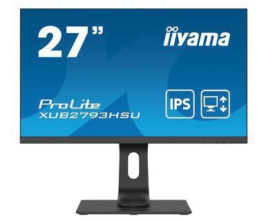 IIYAMA Monitor 27 caliXUB2793HSU-B4 IPS,FHD,HDMI,DP,VGA,USB3.0,2x2W