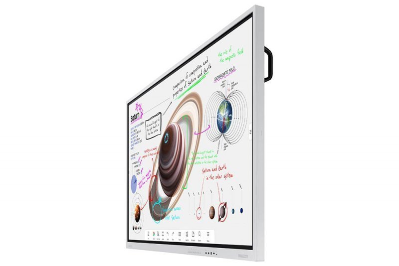 Samsung Monitor profesjonalny WM85B Flip PRO 85 cali Dotykowa 16h^7 350(cd^m2) 3840 x 2160 (UHD) Flip App WiFi^BT 3 lata On-Site