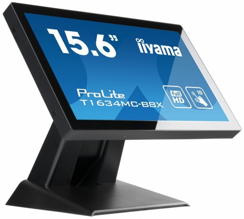 IIYAMA Monitor 15,6 cala T1634MC-B8X IPS,poj.10pkt.450cd,IP65,7H,HDMI,DP