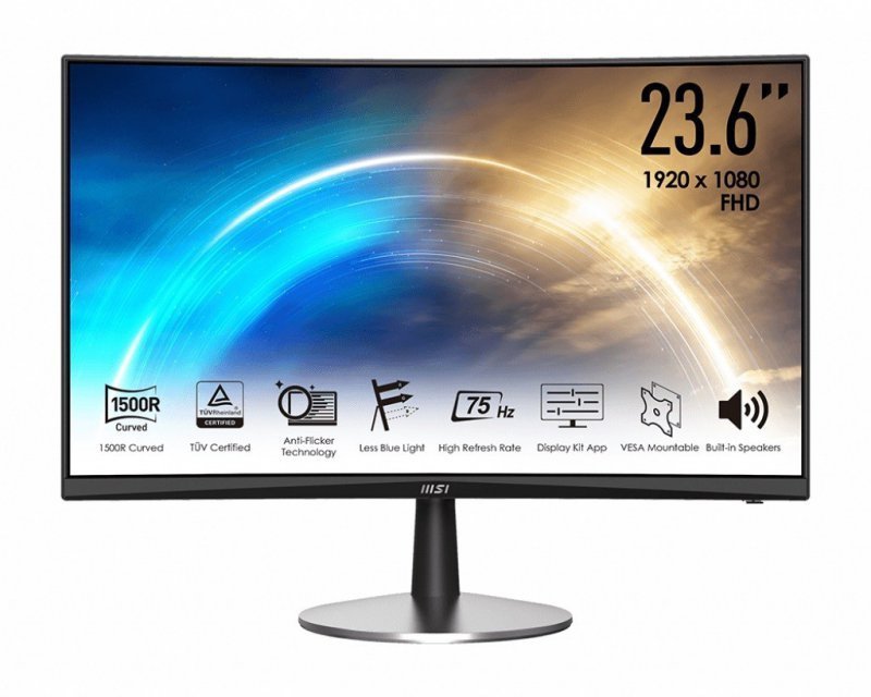 MSI Monitor PRO MP242C 23.6 cala CURVE^VA^FHD^5ms^250nits