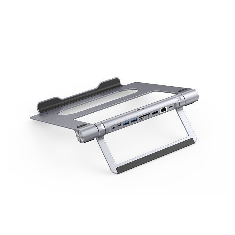 i-tec Zestaw stacja dokująca + podstawka Metal Cooling Pad for notebooks (up-to 15.6) with USB-C  Docking Station (Power Deliver