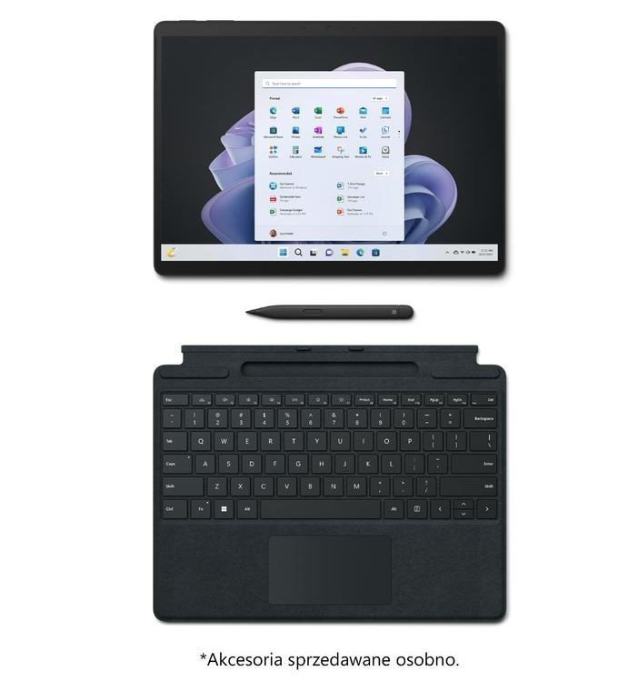 Microsoft Surface Pro 9 16GB^256GB^i5-1235U^Grafitowy QI9-00021 PL