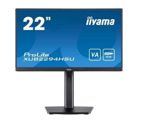 IIYAMA Monitor 21.5 cala XUB2294HSU-B2 VA,FHD,HDMI,DP,USB3.0,VESA,2x2W