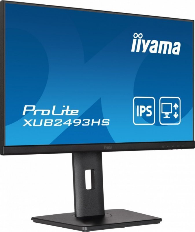 IIYAMA Monitor 23.8 cala XUB2493HS-B5 IPS.HDMI.DP.2x2W.HAS(150mm)