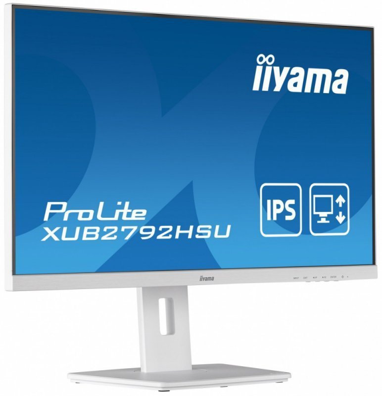 IIYAMA Monitor 27 cali XUB2792HSU-W5 IPS,HDMI,DP,VGA,FHD,SLIM,HAS(150mm)