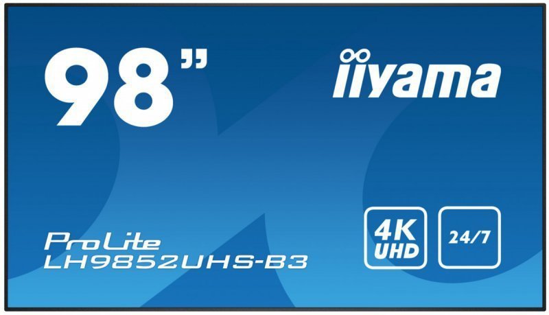 IIYAMA Monitor profesjonalny 98 cali LH9852UHS-B3 IPS,4K,24^7,ANDROID