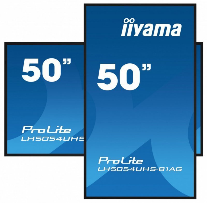 IIYAMA Monitor 50 cali LH5054UHS-B1AG 24^7, VA, ANDROID.11, 4K, SDM, 2x10W