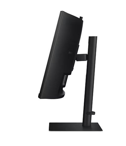 Samsung Monitor 34 cale ViewFinity S65VC VA 3440x1440 UWQHD 21:9 1xHDMI 1xDP 1xUSB-C 90W 2xUSB-A LAN 5ms HAS Webcam głośniki zak