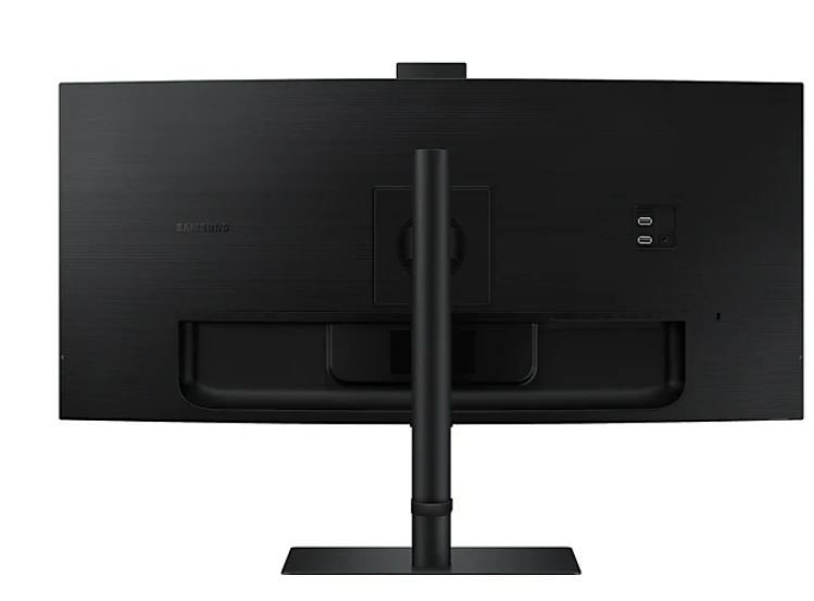 Samsung Monitor 34 cale ViewFinity S65VC VA 3440x1440 UWQHD 21:9 1xHDMI 1xDP 1xUSB-C 90W 2xUSB-A LAN 5ms HAS Webcam głośniki zak
