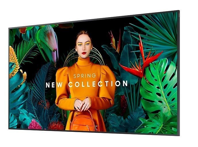Samsung Monitor profesjonalny QB43C 43 cale Błyszczący 16h^7 350(cd^m2) 3840x2160 (UHD) S10 Player (Tizen 7, VXT Ready) WiFi^BT