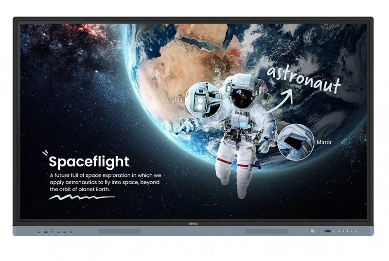 Benq Monitor interaktywny 65 cali RM6504  LED 1200:1^3840x2160^4K^8ms