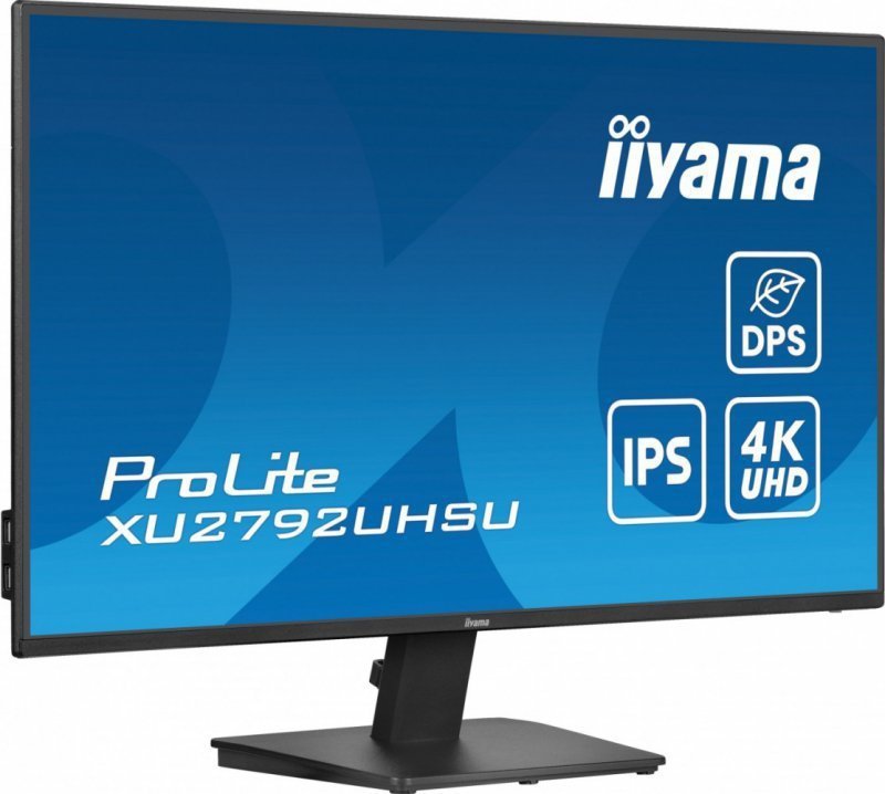 IIYAMA Monitor 27 cali XU2792UHSU-B6 4K,IPS,DP,HDMI,USB-C Power delivery,  350 cd, DPS