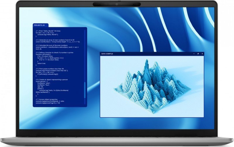 Dell Notebook Latitude 7455 Win11Pro Snapdragon X Elite 12C 32GB^1TB SSD Gen4^14.0 QHD+ Touch^UMA GPU^FgrPr^FHD^IR Cam^Mic^WLAN+
