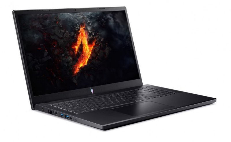 Acer Laptop Gaming Nitro V ANV15-41-R5AK AMD Ryzen 7 7735HS 15.6  FHD IPS 144Hz 16GB 512GB SSD GeForce RTX 3050 6GB No OS Obsidi