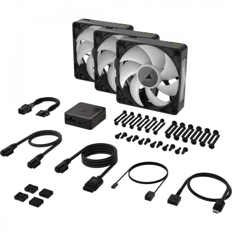 Corsair Wentylator iCUE LINK RX120 MAX RGB 120mm Triple Fan Kit