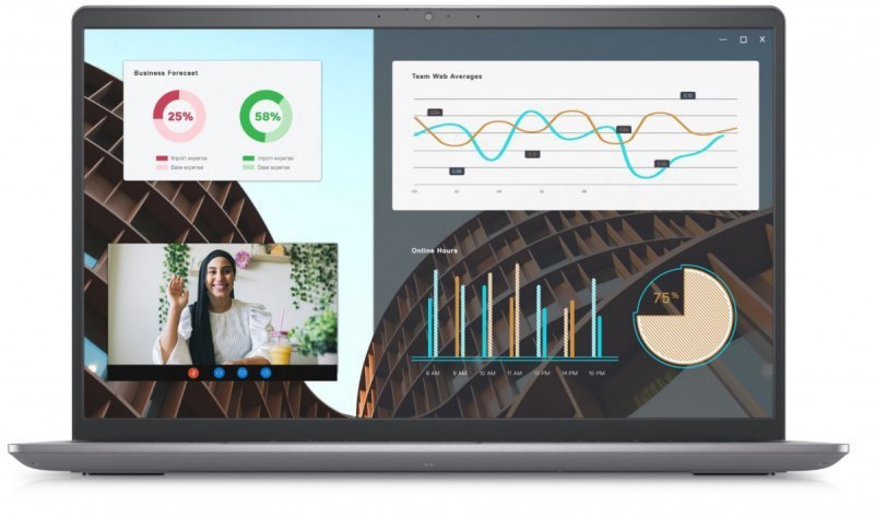 Dell Notebook Vostro 15 (3530) Win11Pro i5-1335U^16GB^512GB SSD^15.6 FHD^Intel Iris Xe^FgrPr^Cam & Mic^WLAN + BT^Backlit Kb^3 Ce
