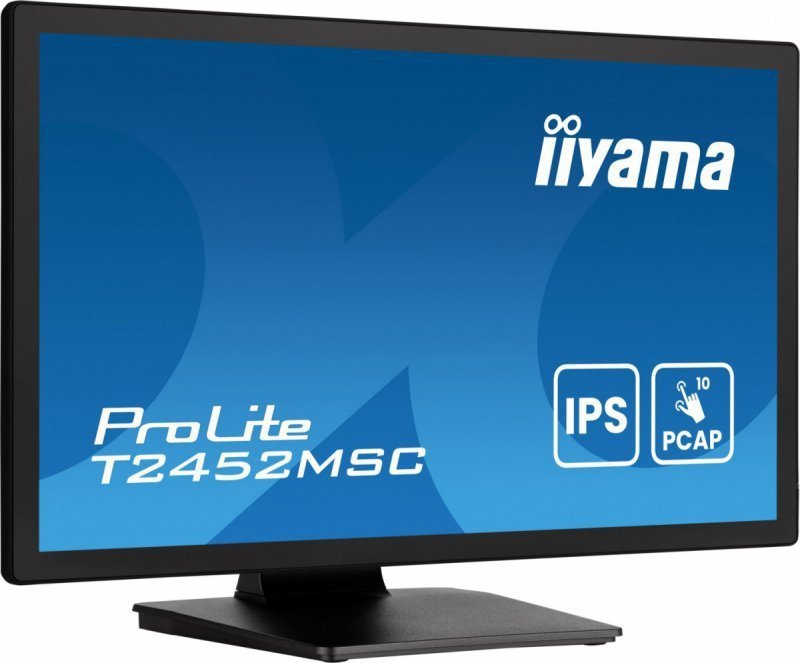 IIYAMA Monitor 24 cale T2452MSC-B1AG 10 PKT. POJ,IPS,HDMI,DP,2x1W,7H,2xUSB,  400cd^m2,AG-(Anti Glare)