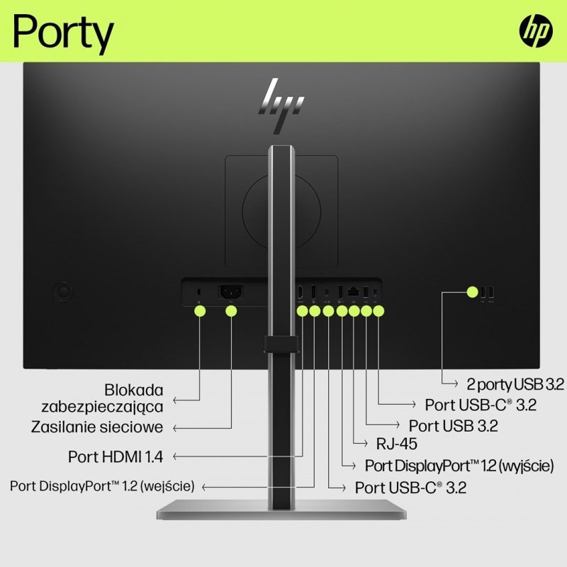 Monitor HP E27u G5 QHD USB-C