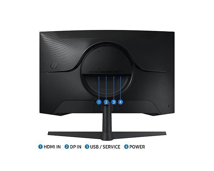 Samsung Monitor gamingowy 27 cali LS27CG552EUXEN