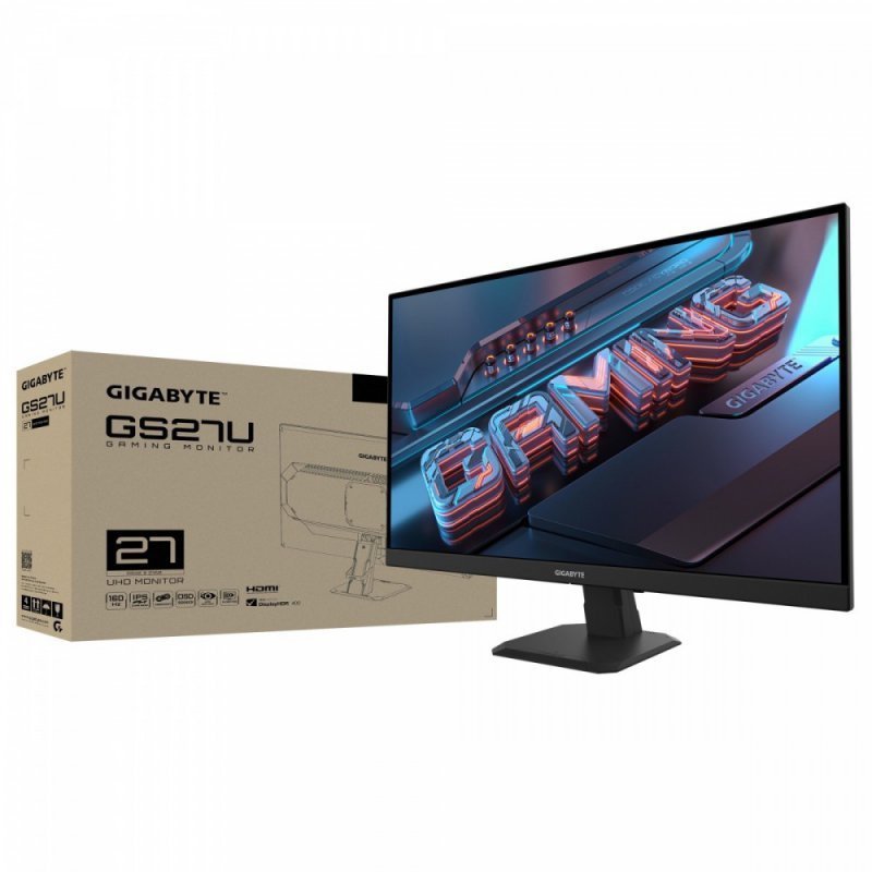 Gigabyte Monitor 27 cali GS27U EK UHD  2HDMI 1DP 160Hz