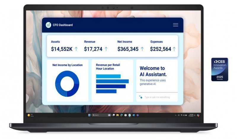 Dell Laptop Dell Pro 14 Premium PA14250 W11P U7-268V^32GB^512GB SSD CL35^14.0 FHD+^Arc^FgrPr^Cams&Mic^5G WWAN+BT^BcklKb^3C^vPro^