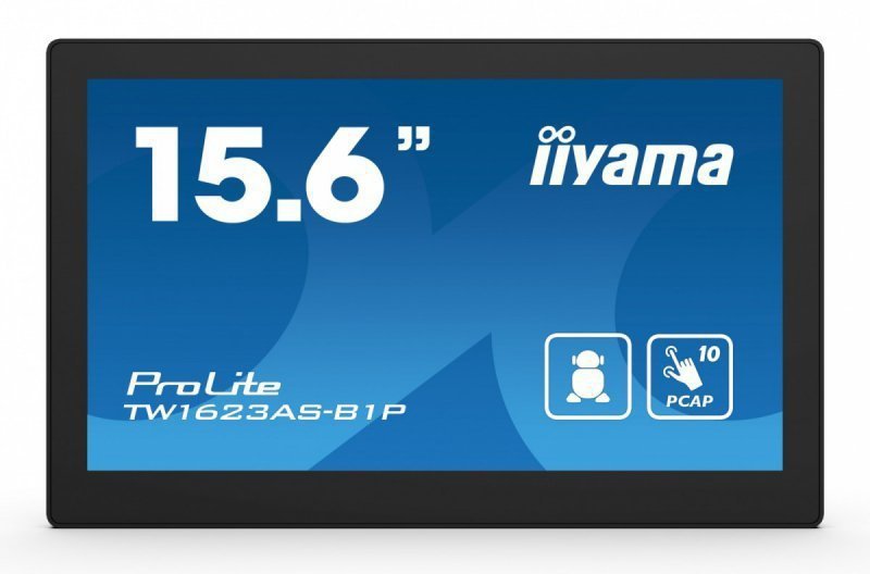 IIYAMA Monitor 16 cali TW1623AS-B3P,10P.DOT.IPS,ANDROID13,WIFI,24^7,RJ45, HDMI,3xUSB,CMS (iiSignage2)